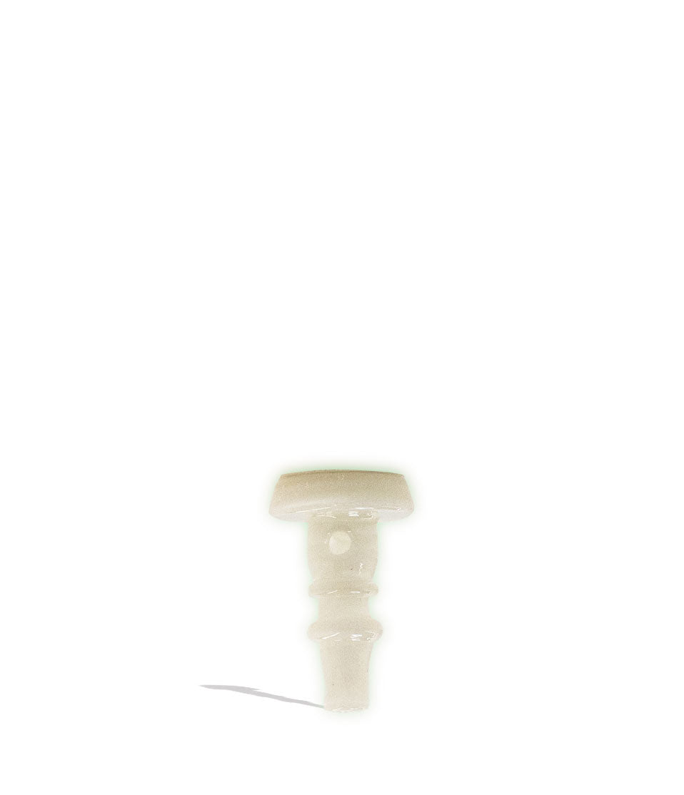 Glow Empire Glassworks Puffco Peak Joystick Carb Cap Front View on White Background