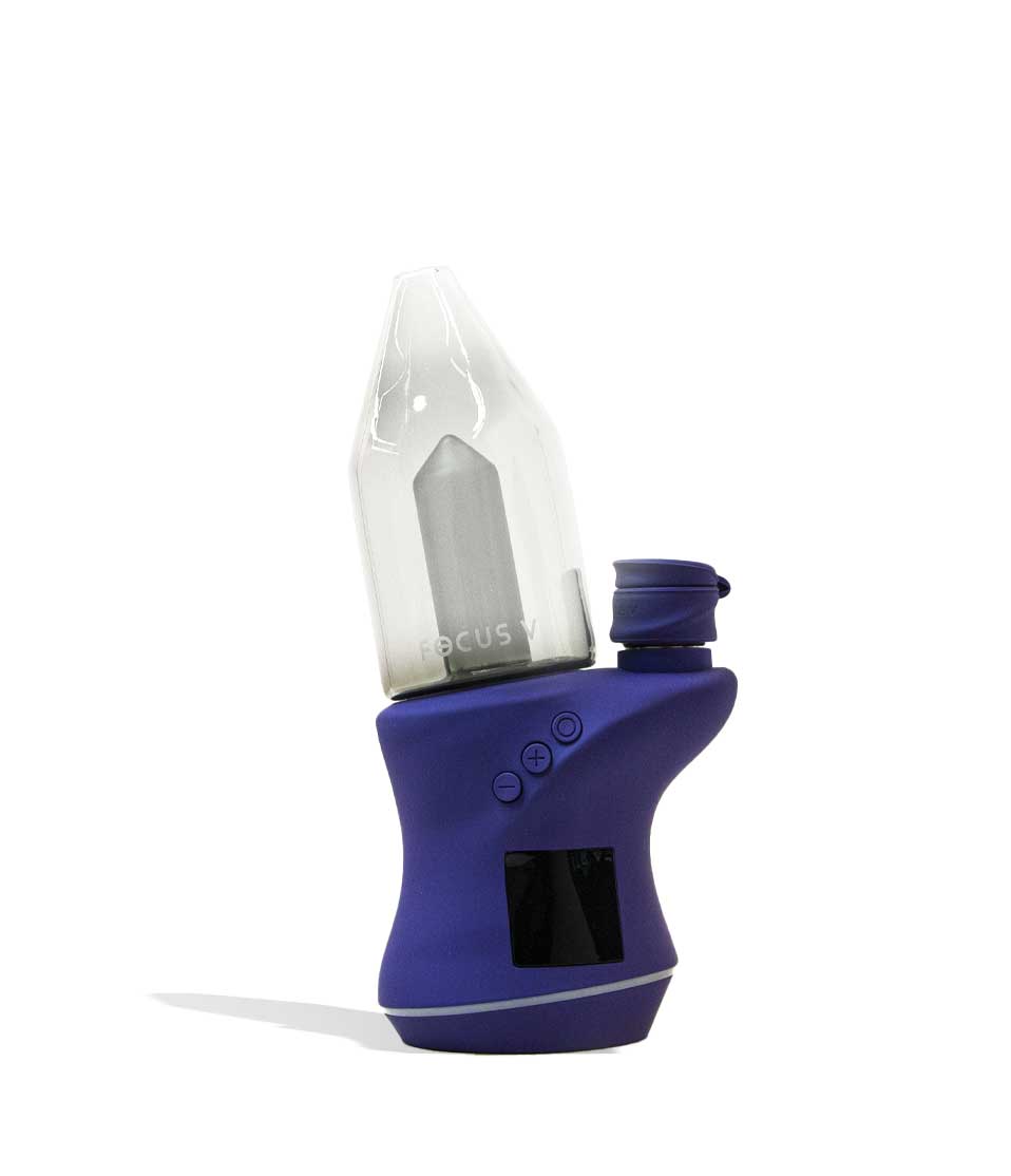 Focus V Carta 2 Electronic Dab Rig Grape on white background