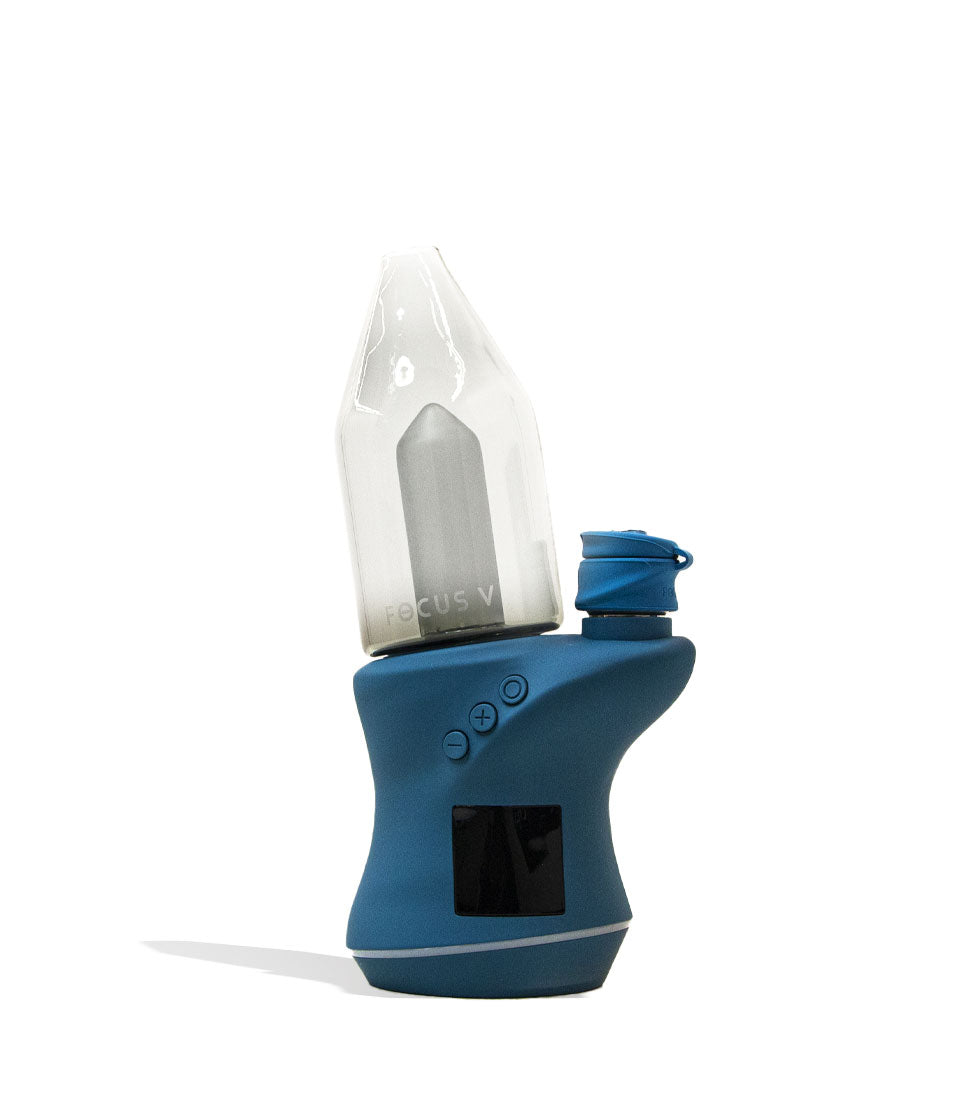 Focus V Carta 2 Electronic Dab Rig Midnight Blue on white background