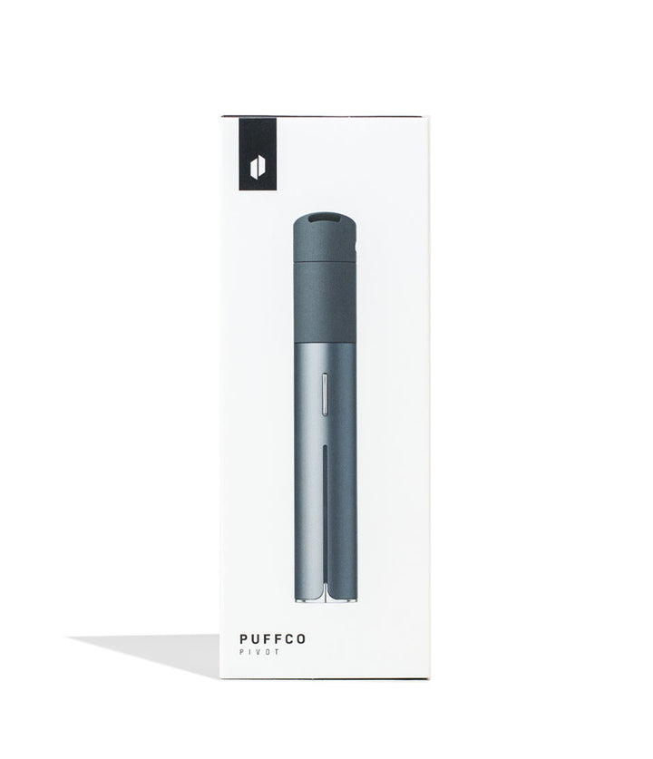 Puffco Pivot Mobile Vaporizer Slate Packaging on white background