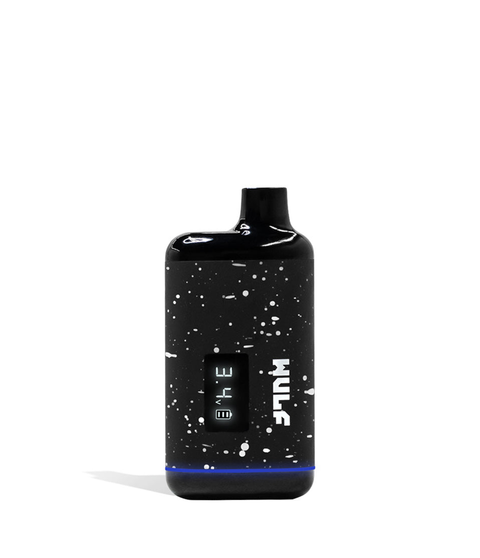 Black-White Spatter Wulf Mods Recon Cartridge Vaporizer on white background