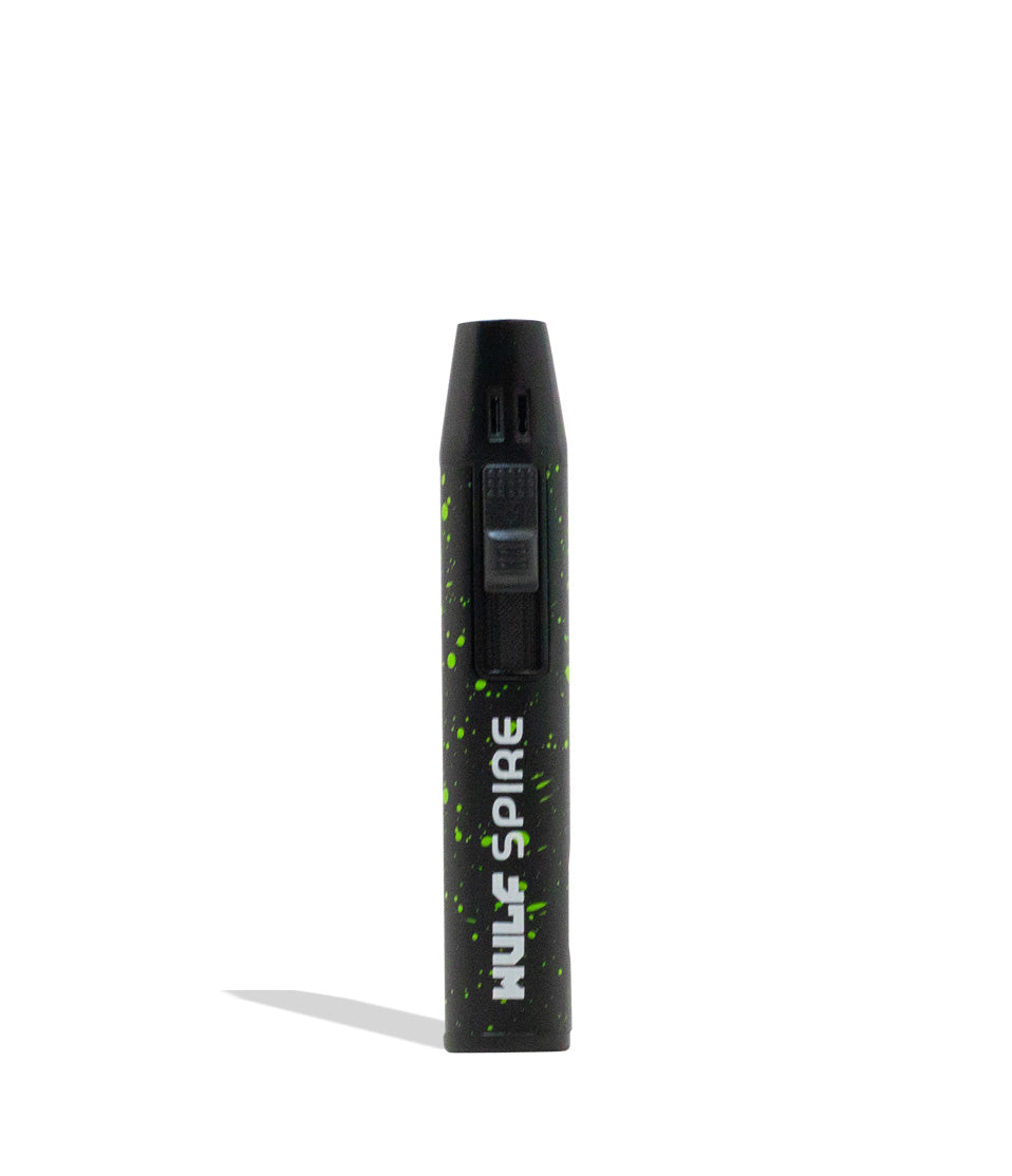 Wulf Mods Spire Pen Torch black green spatter on white background