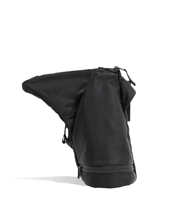 Puffco Peak Pro and Peak Journey Bag Black side view on white studio background